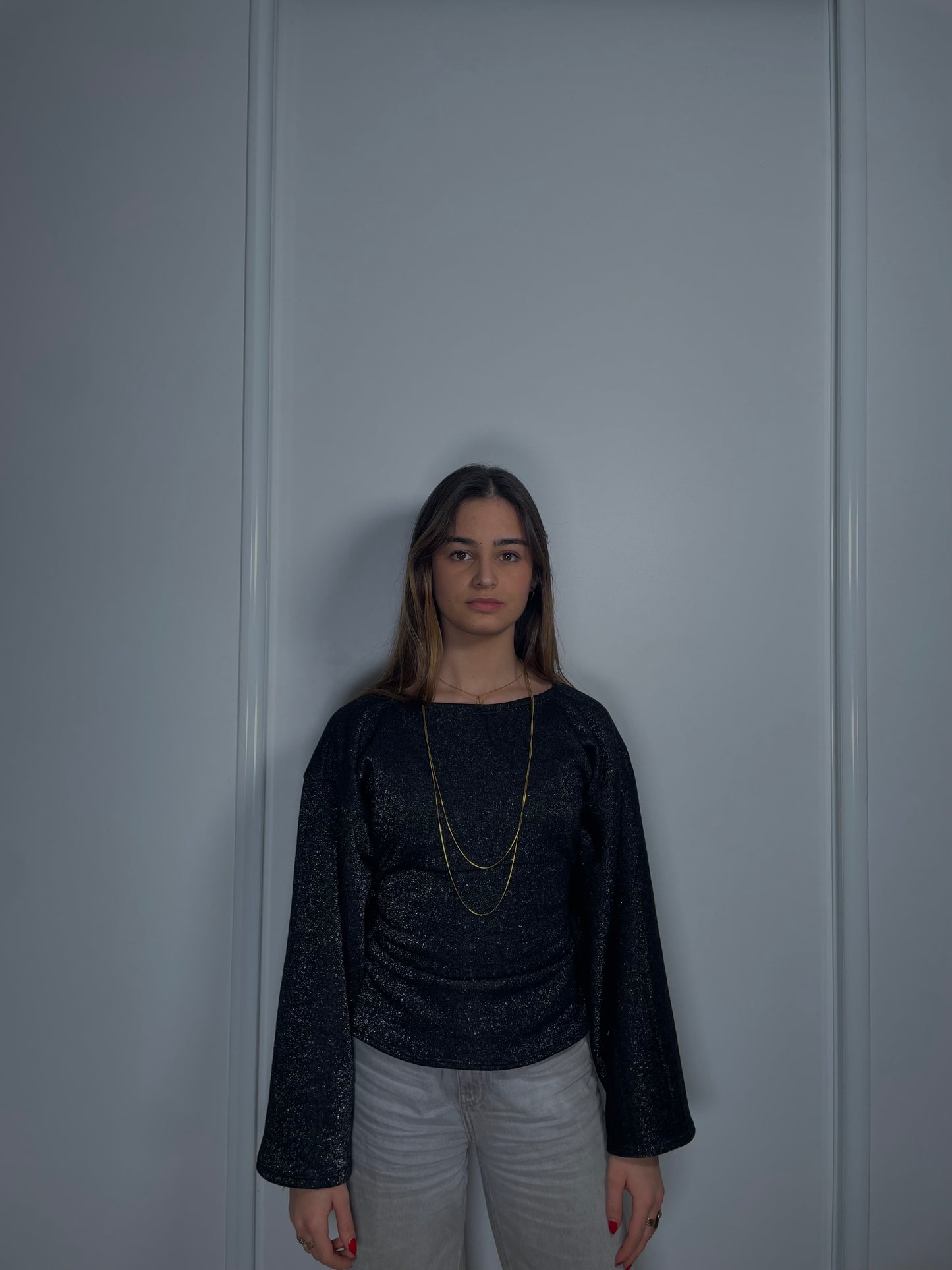 Pull à paillettes