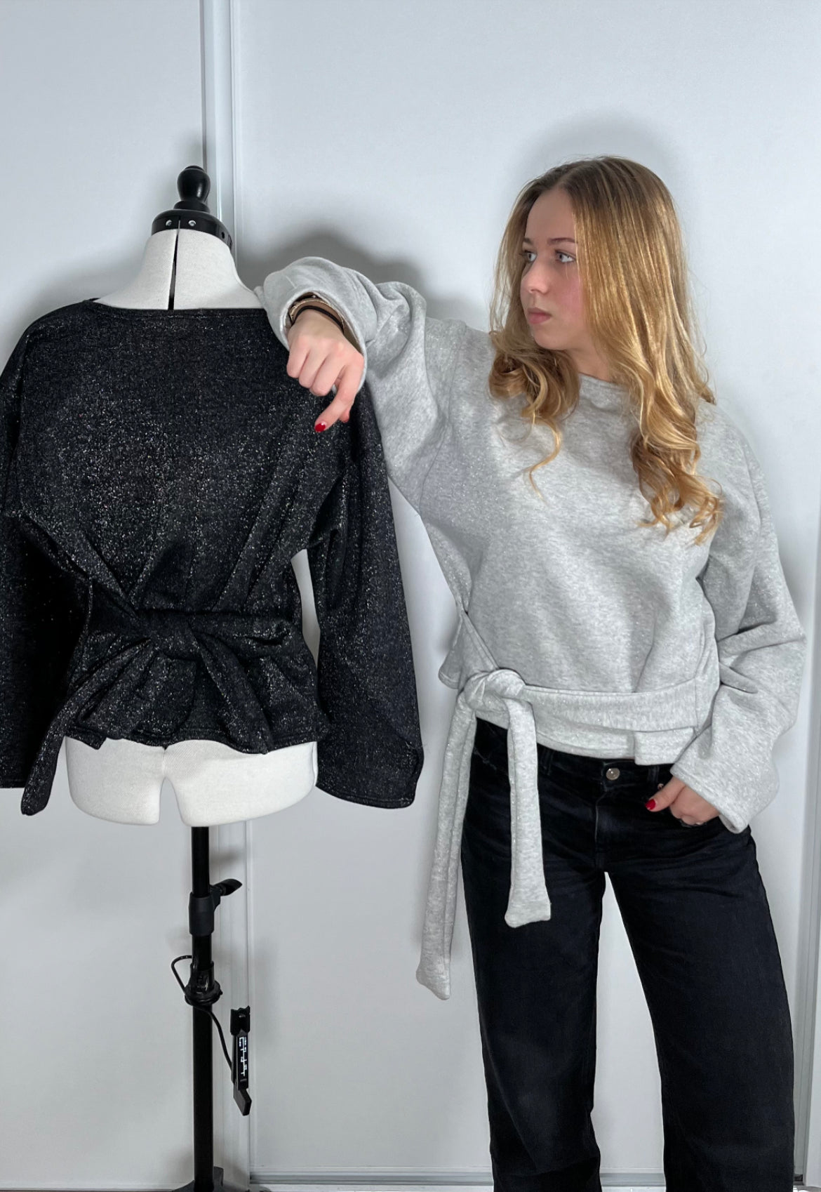Pull à paillettes