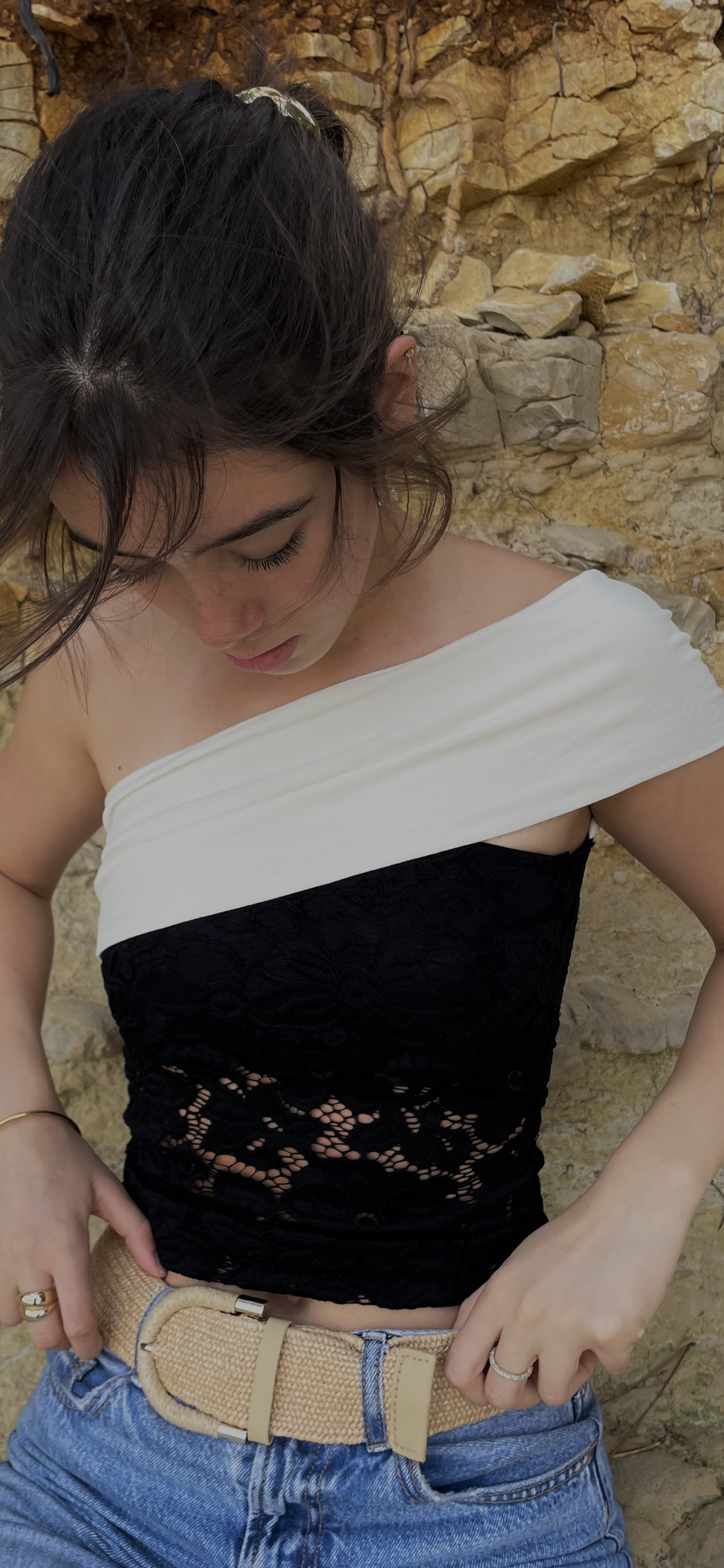 Haut asymétrique