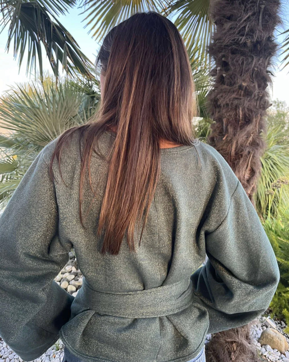 Pull à paillettes