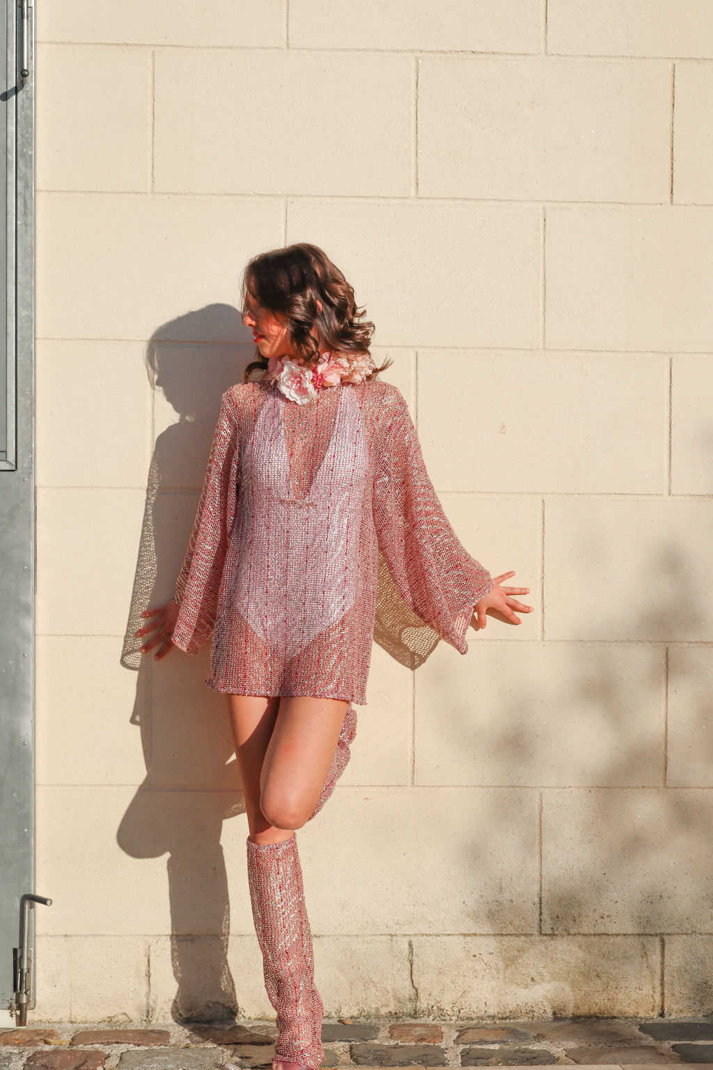 Robe en maille