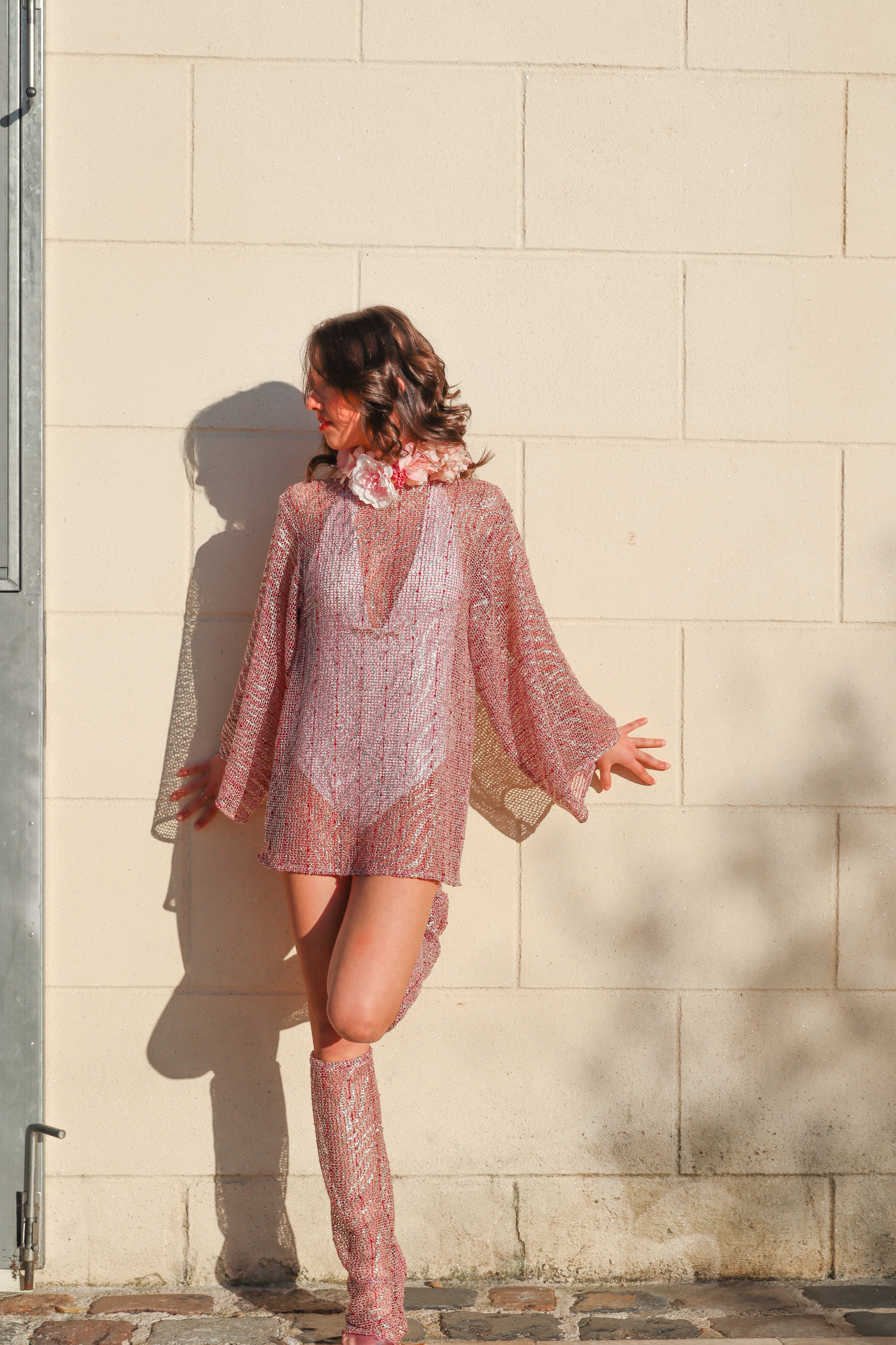 Robe en maille